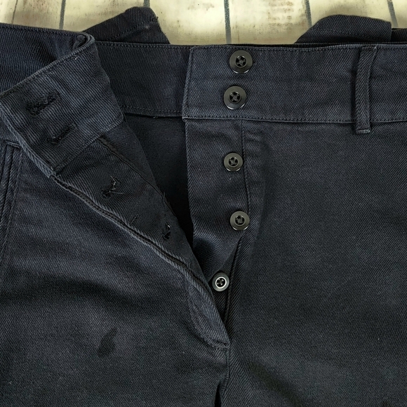 Aritzia Wilfred Free Modern Cargo High Waist Barrel Leg Pant Black Size 12 - Picture 4 of 13